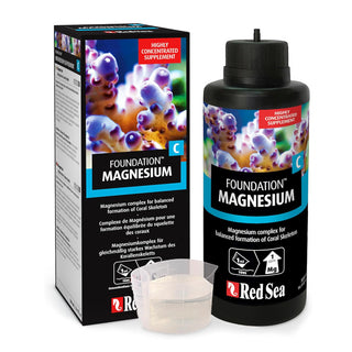 Red Sea Reef Foundation C Magnesium (Mg) Supplement, 1000ml - Maintains Magnesium Balance for Healthy Corals in Marine & Reef Aquariums